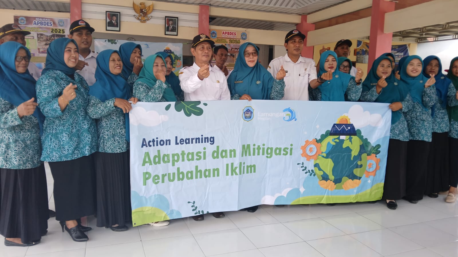 Foto: Pemdes Jatirejo Bersama Masyarakat Berkomitmen Wujudkan Lamongan Berketahanan Iklim (6/5/2026)