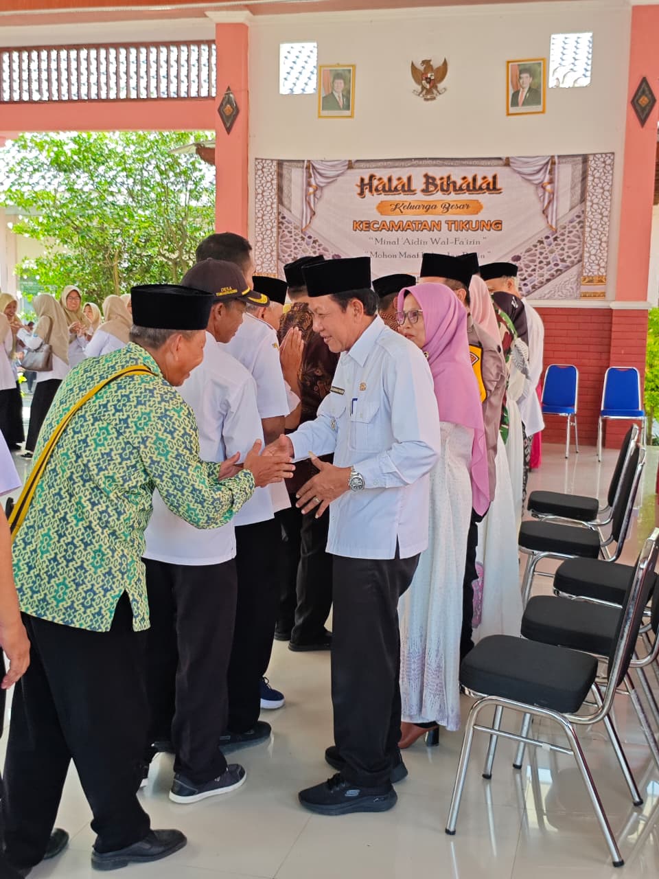 Foto: Halal Bihalal Kecamatan Tikung