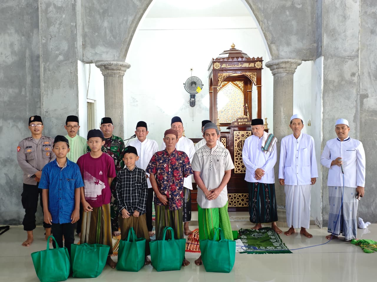 Foto: Safari Ramadhan di Masjid Al-Muttaqin Dusun Kalianyar Desa Kelorarum Kecamatan Tikung