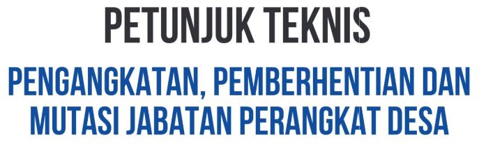 Foto: 🏛️ Juknis Administrasi Perangkat Desa