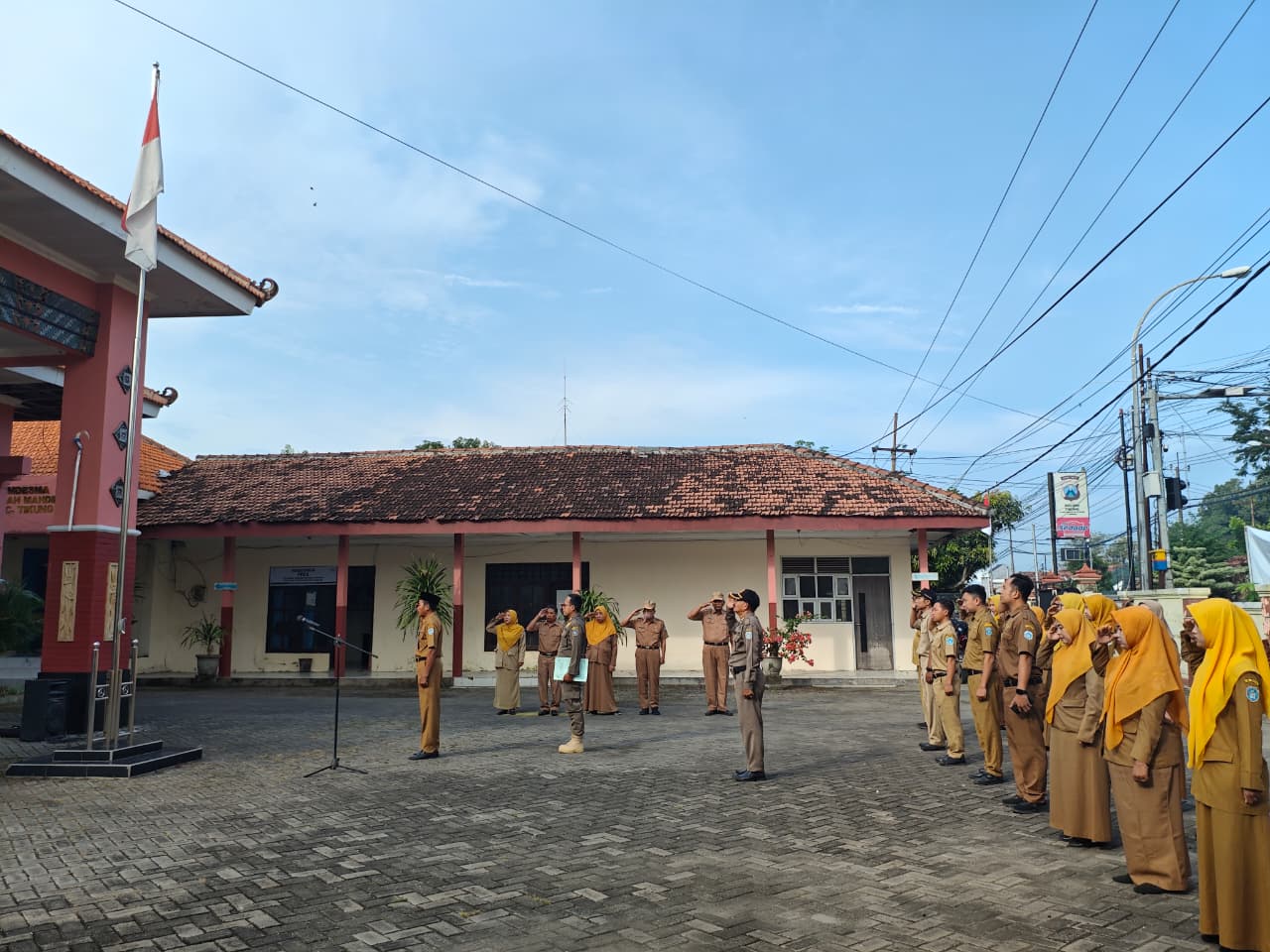 Foto: Apel Pagi Hari Senin