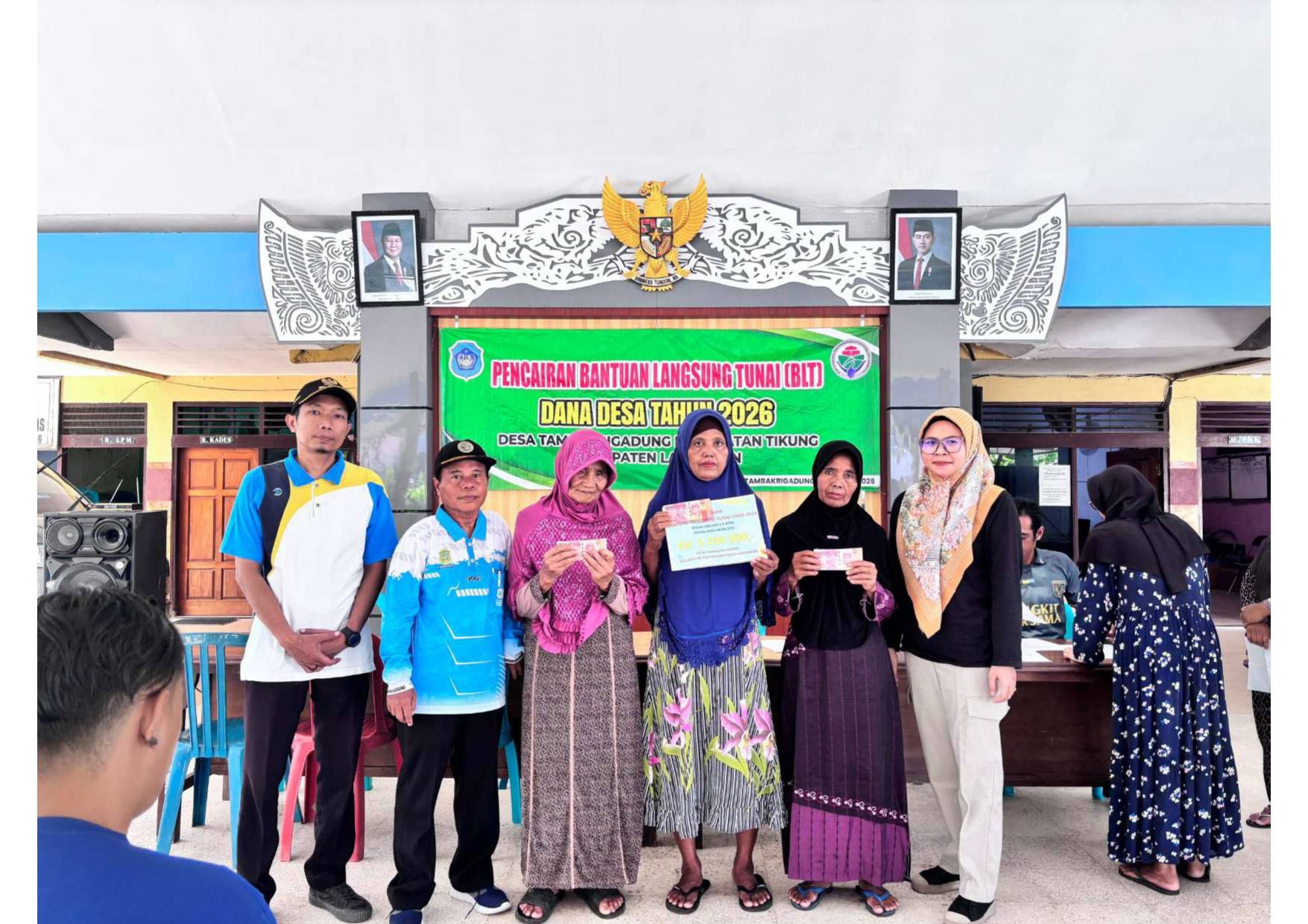 Foto: Pembagian BLT tahap 1 Tahun 2026