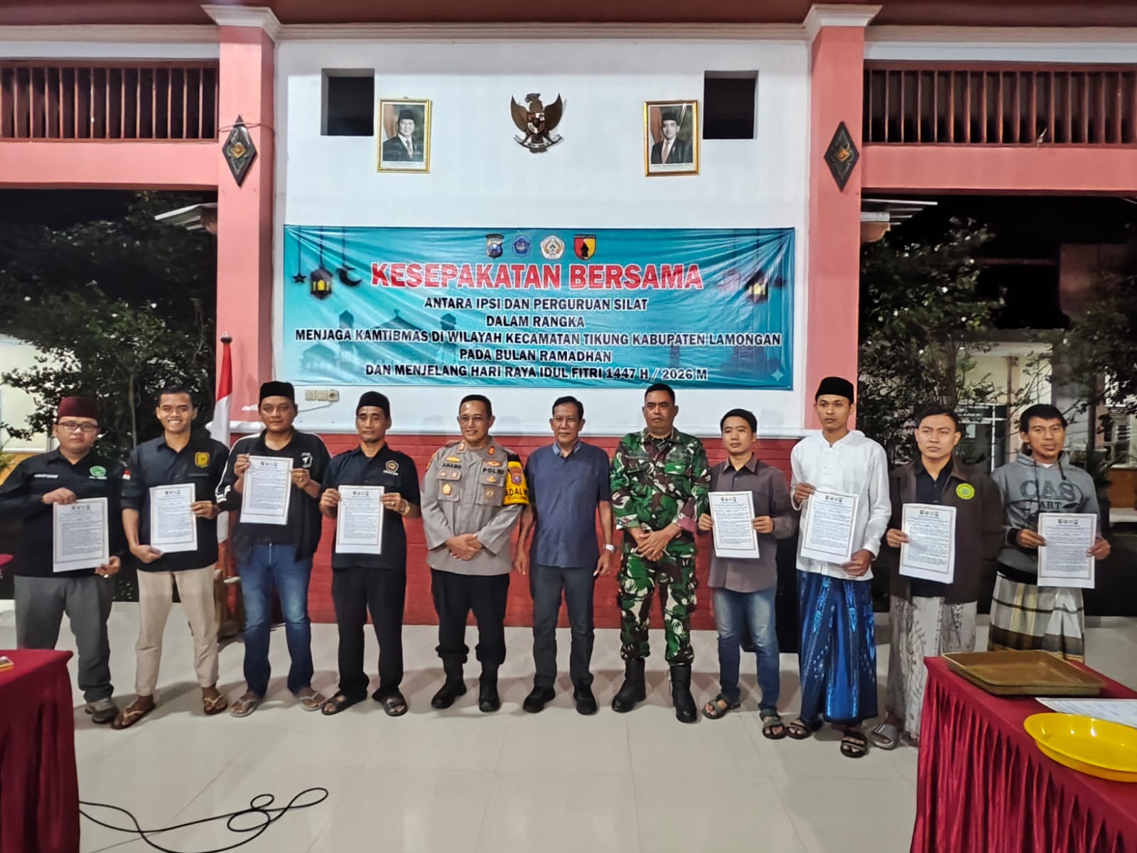 Foto: Rapat Koordinasi IPSI dengan Forkopimcam Kecamatan Tikung (24/02/2026)