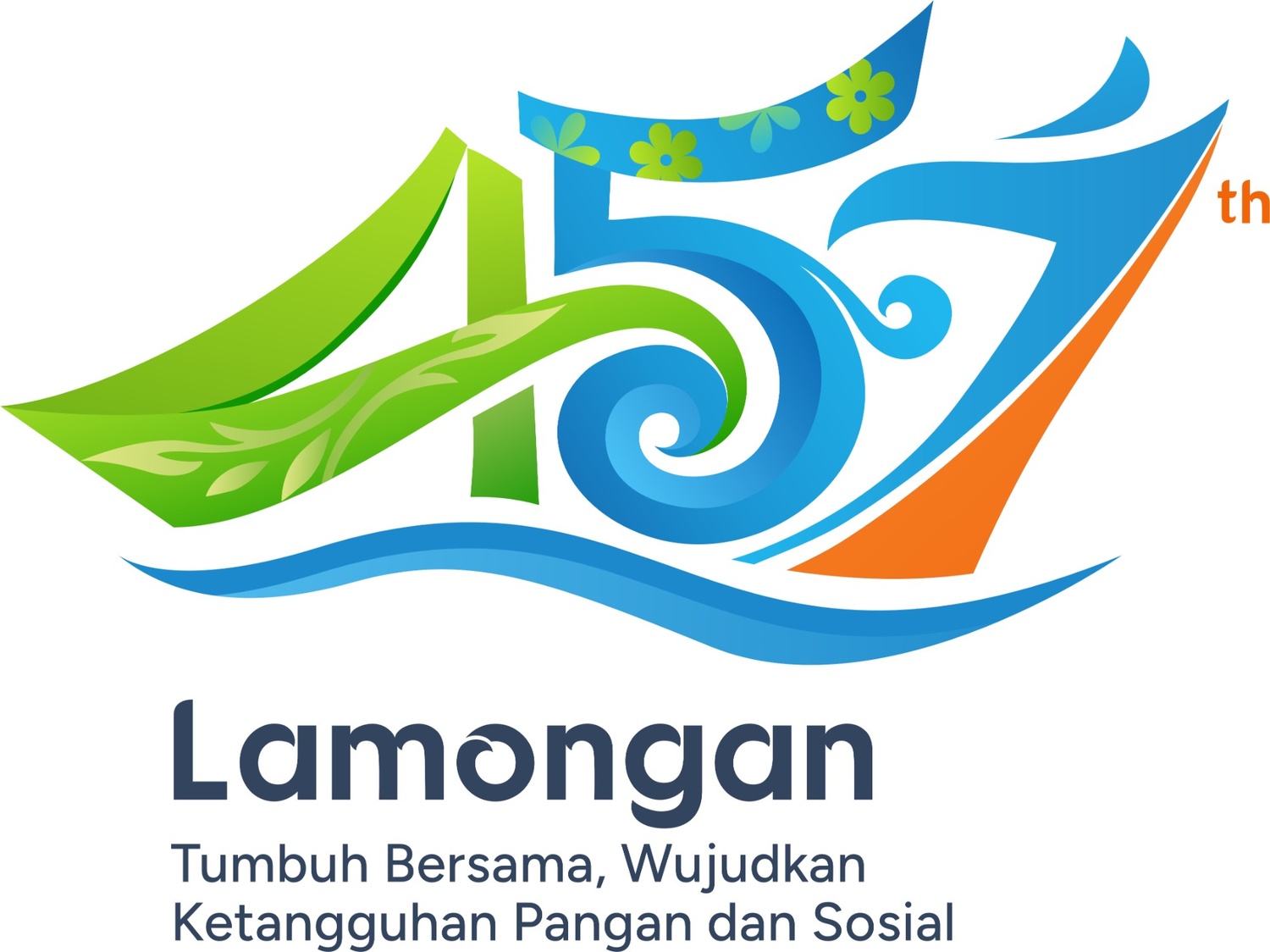 Foto: LOGO RESMI HARI JADI LAMONGAN (HJL) KE-457! 🎉