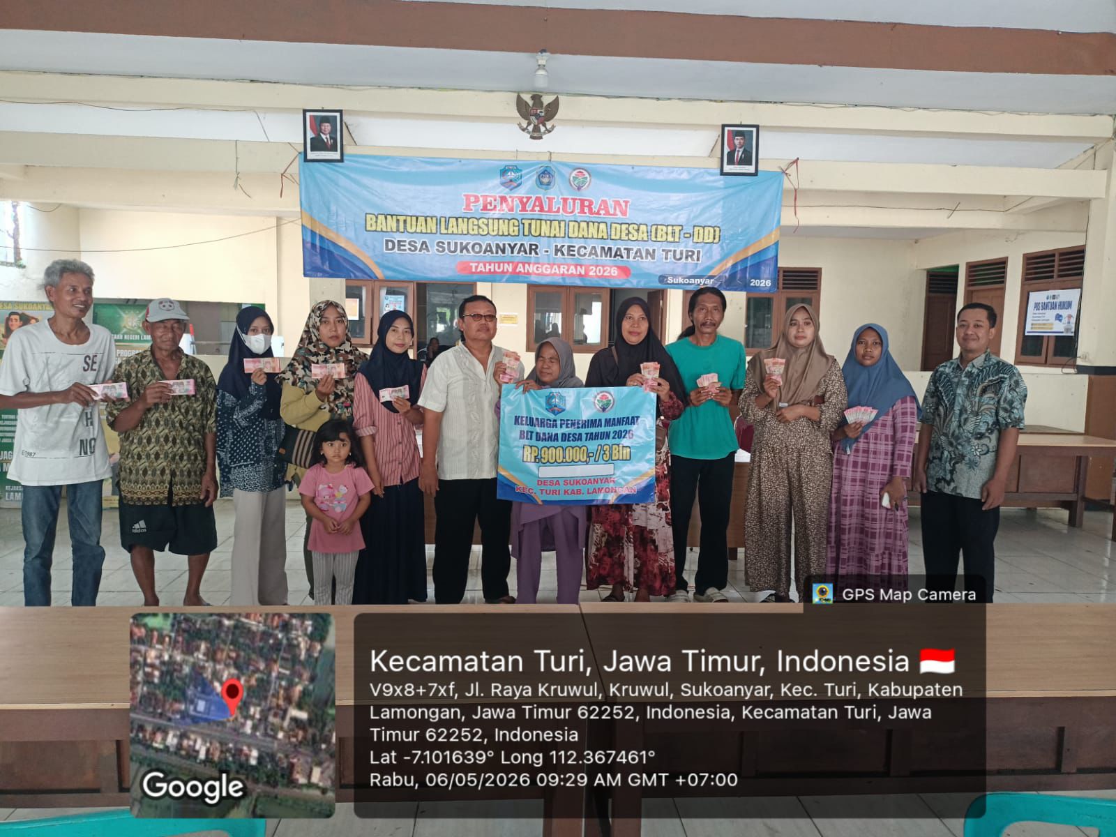 Foto: Penyaluran BLT Dana Desa Tahun Anggaran 2026 di Desa Sukoanyar Berlangsung Tertib dan Tepat Sasaran
