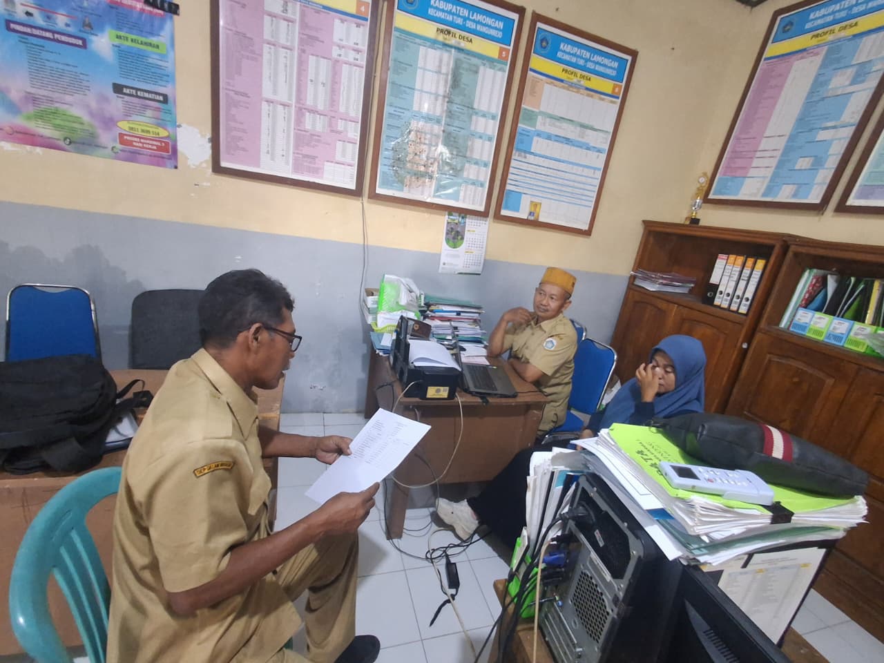Foto: MONITORING DAN EVALUASI DANA DESA TAHAP I TAHUN 2026 DI DESA WANGUNREJO