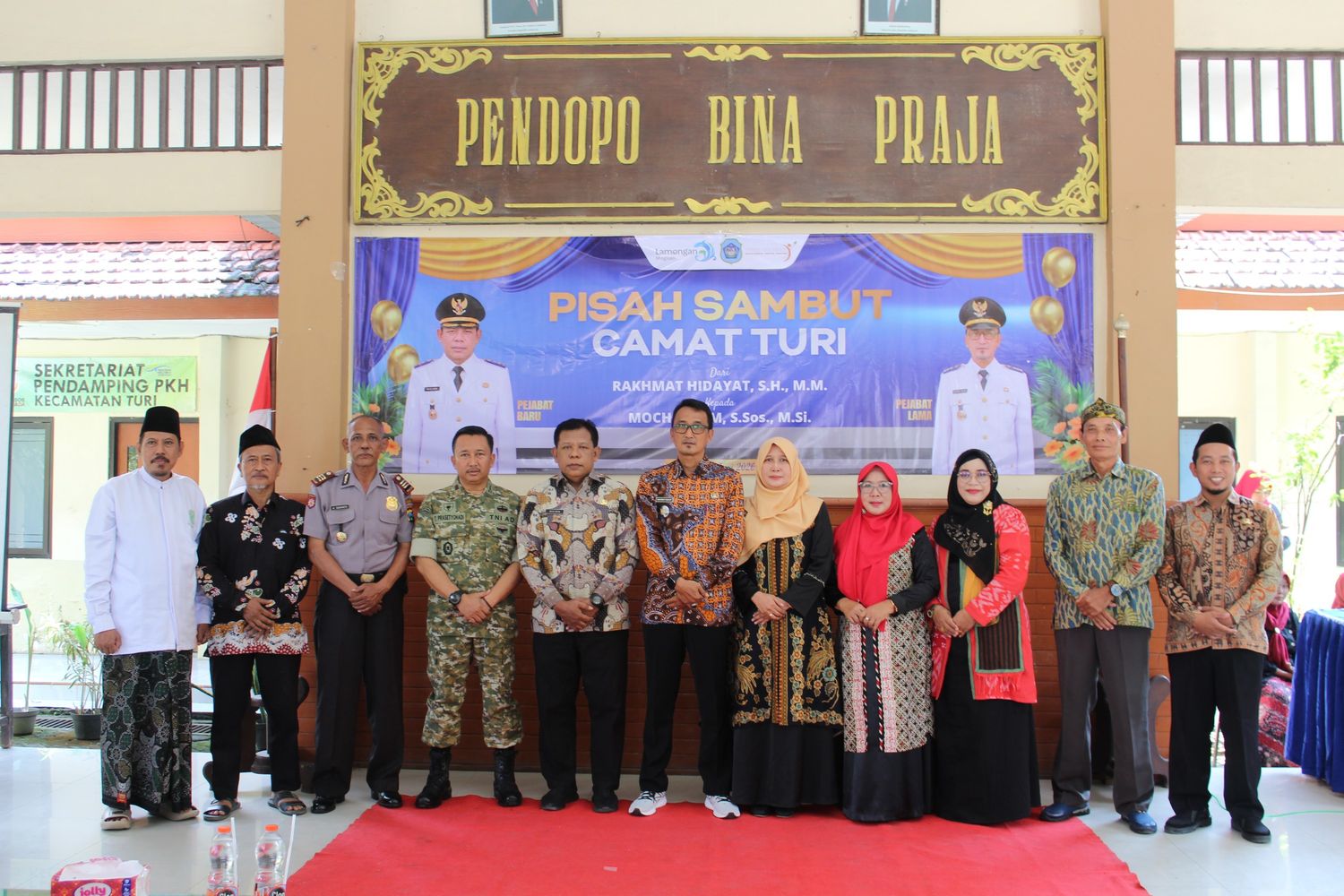 Foto: PISAH SAMBUT CAMAT TURI BERLANGSUNG KHIDMAT DAN PENUH KEHANGATAN