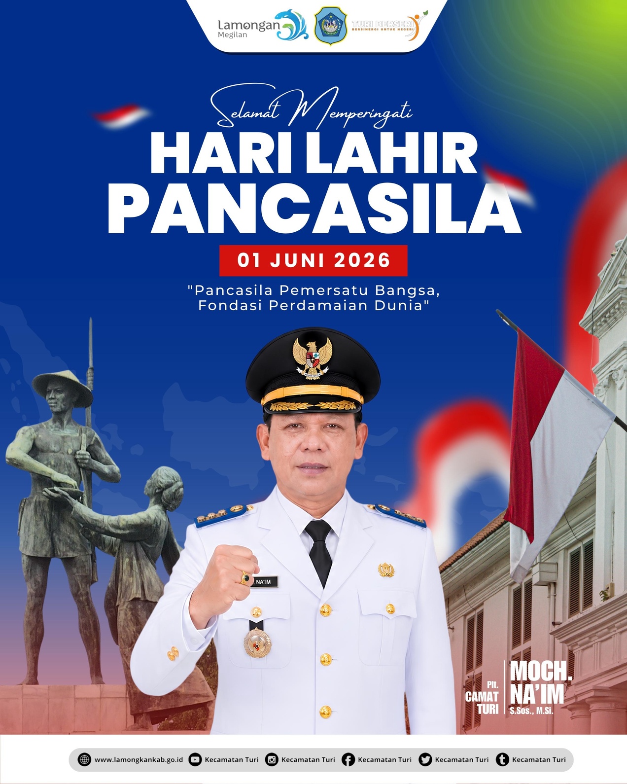 Foto: SELAMAT MEMPERINGATI HARI LAHIR PANCASILA - 1 JUNI 2026