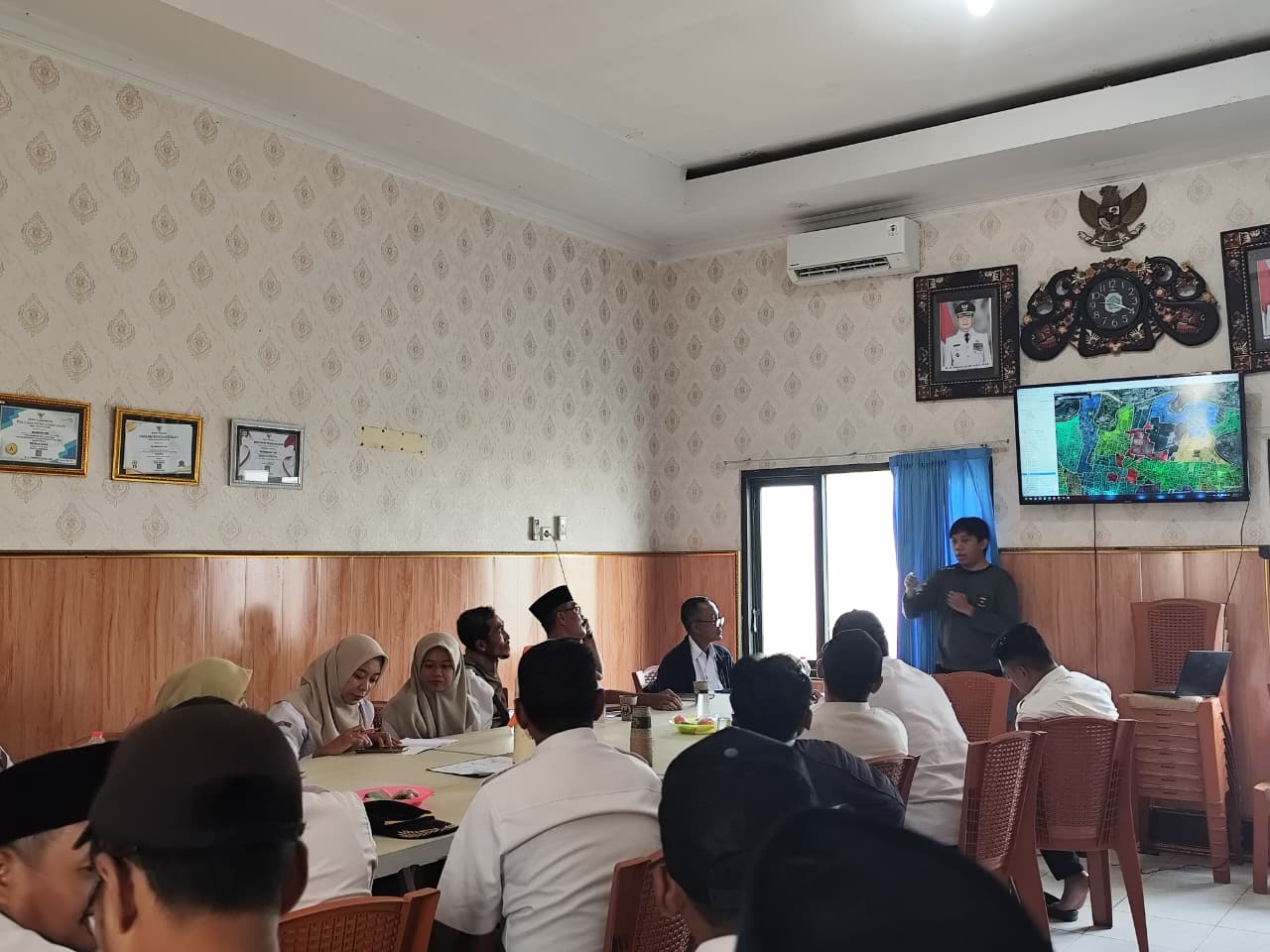 Foto: emerintah Kecamatan Turi menyelenggarakan kegiatan Sosialisasi Penegasan dan Penetapan Batas Desa yang bertempat di Ruang Rapat Kecamatan Turi