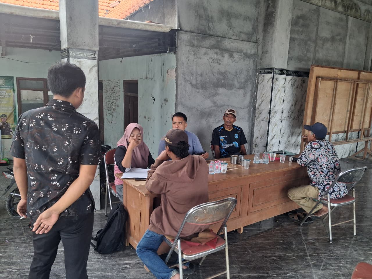 Foto: Monitoring dan Evaluasi Dana Desa Tahap I Tahun 2026 di Desa Kepudibener