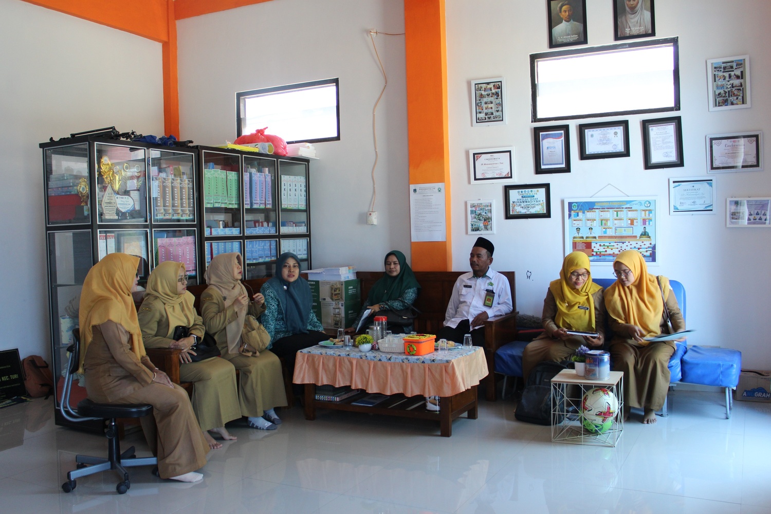 Foto: PENILAIAN LOMBA PHBS-LBS DI SD MUHAMMADIYAH TURI