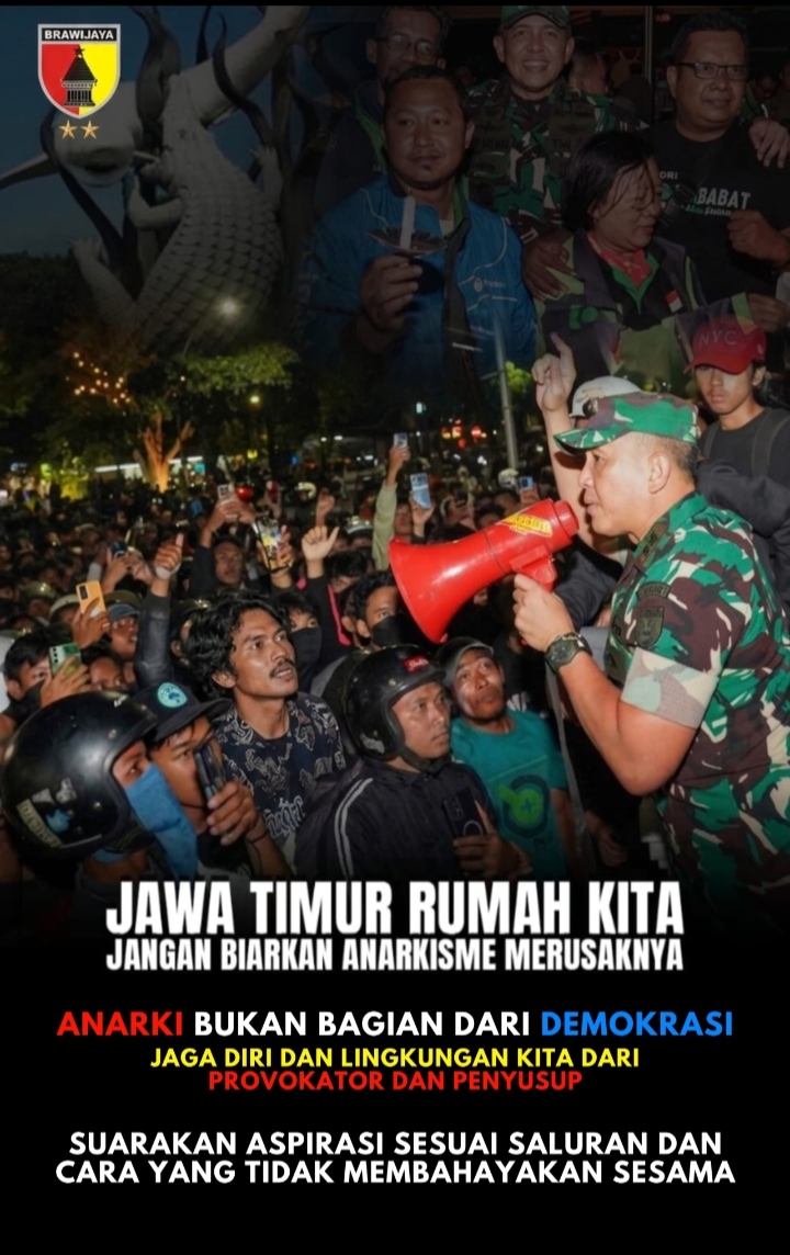 MENJAGA KONDUSIVITAS DAN MENYAMPAIKAN ASPIRASI SECARA DAMAI