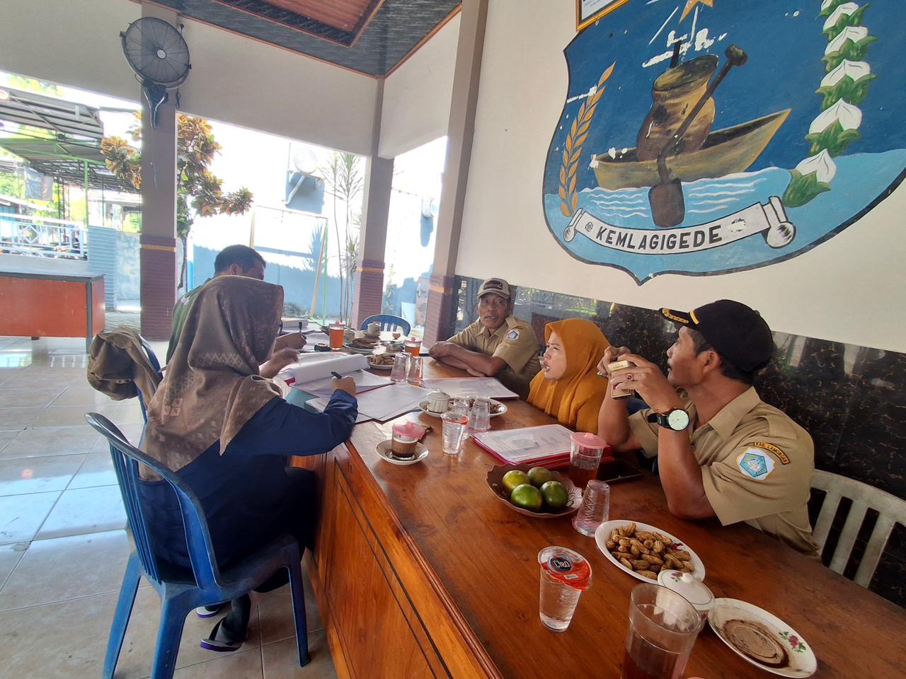 Foto: Pelaksanaan Monitoring dan Evaluasi Dana Desa Tahap I Tahun 2026 di Desa Kemlagigede Kecamatan Turi