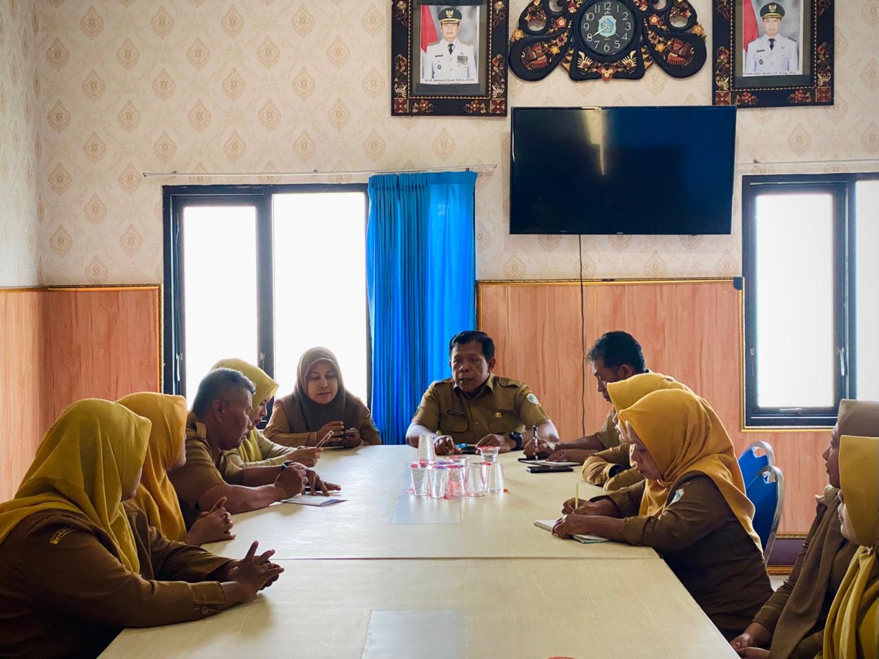 Foto: PERSIAPAN ACARA PISAH PAMIT CAMAT DI KECAMATAN TURI