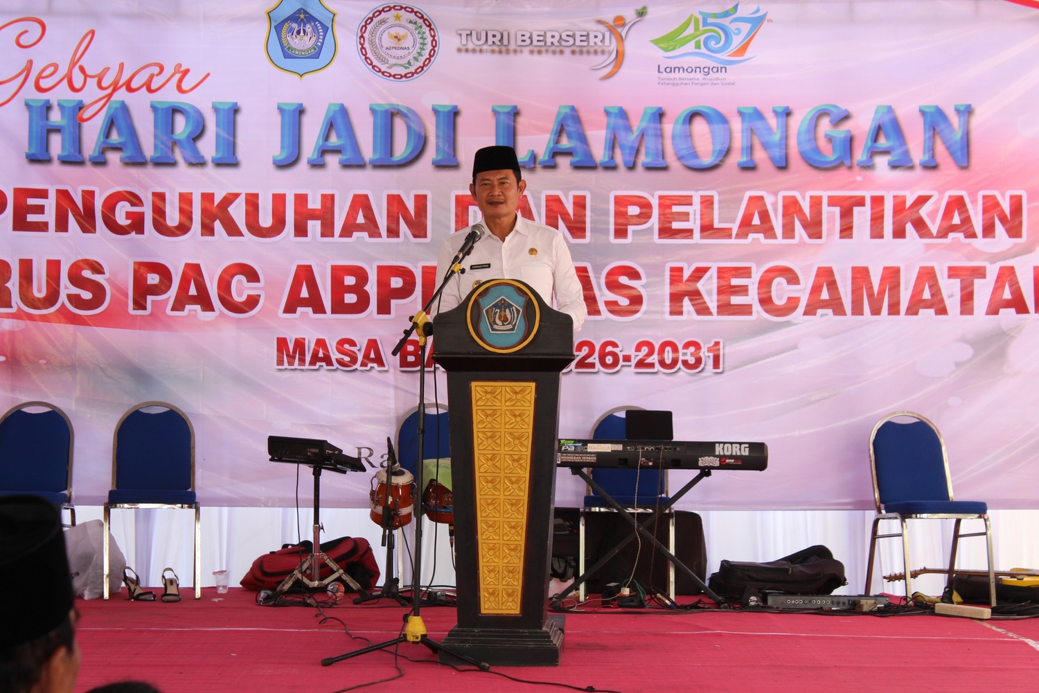 Foto: PENGUKUHAN PAC ABPEDNAS TURI DIGELAR BERSAMA GEBYAR HJL KE-457 DI LINGKUNGAN KECAMATAN TURI