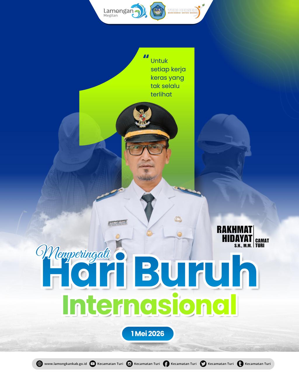 Foto: SELAMAT MEMPERINGATI HARI BURUH INTERNASIONAL