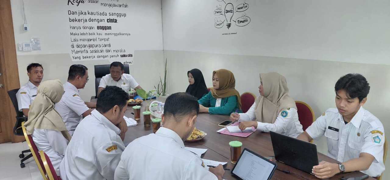 Rapat Koordinasi Pembahasan draft Perjanjian Kerja Sama antara PT Bank Tabungan Negara (Persero) Tbk dan Badan Pendapatan Daerah Kabupaten Lamongan