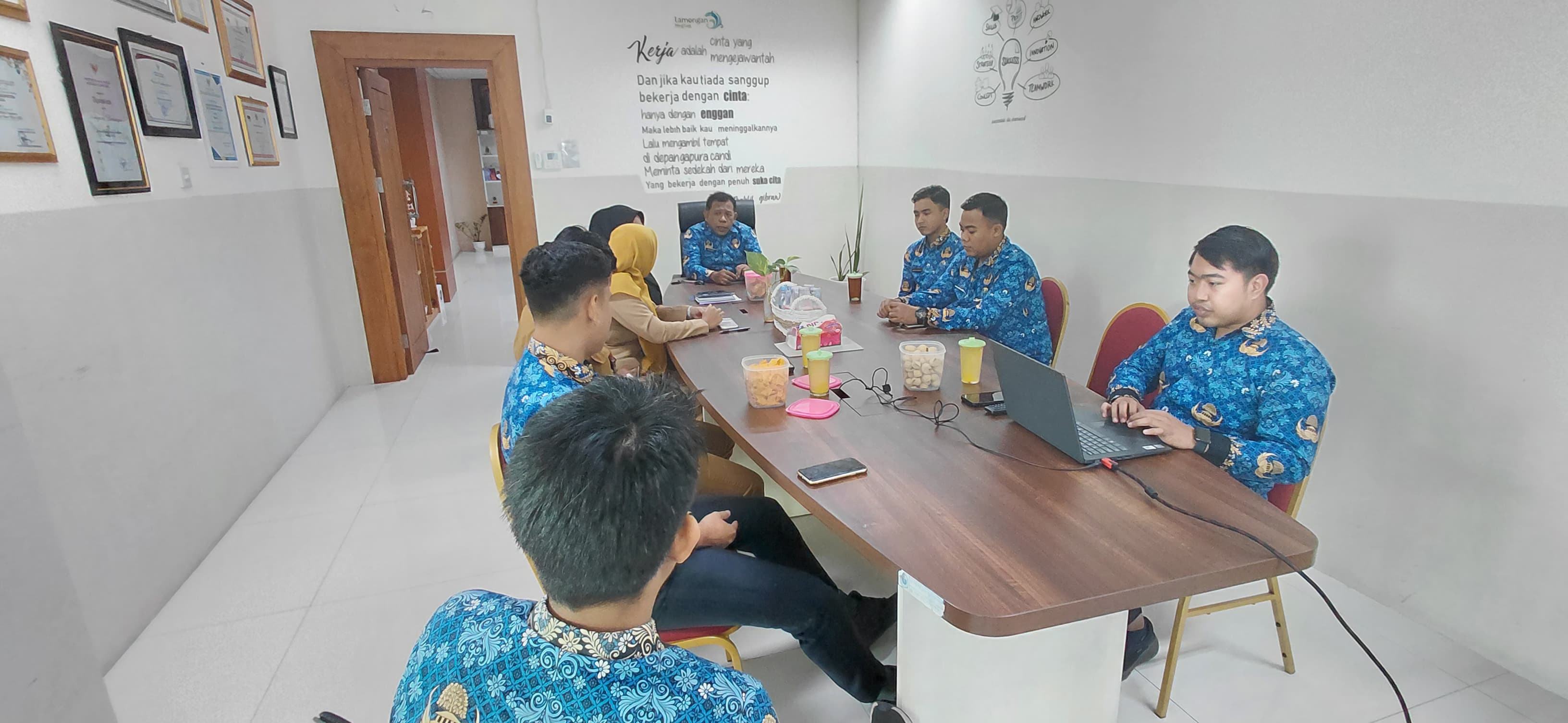 Kunjungan Kerja dari Bagian Tata Pemerintahan Sekretariat Daerah Kabupaten Bojonegoro