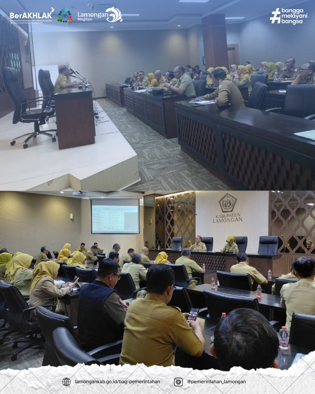 Rapat Peringatan HUT Ke-80 Dirgahayu Republik Indonesia
