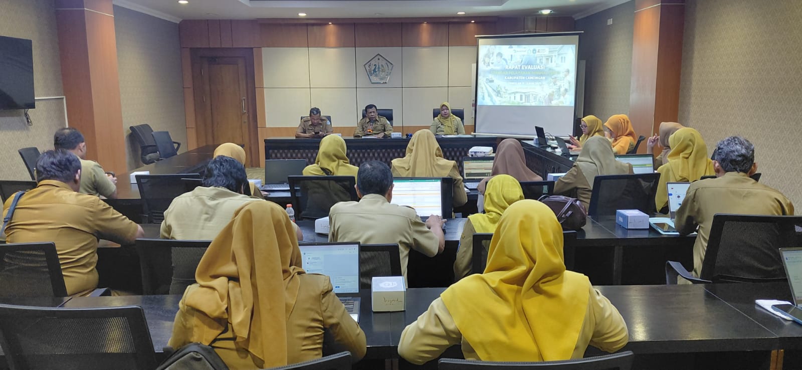 Rapat Evaluasi Standar Pelayanan Minimal (SPM) Triwulan IV