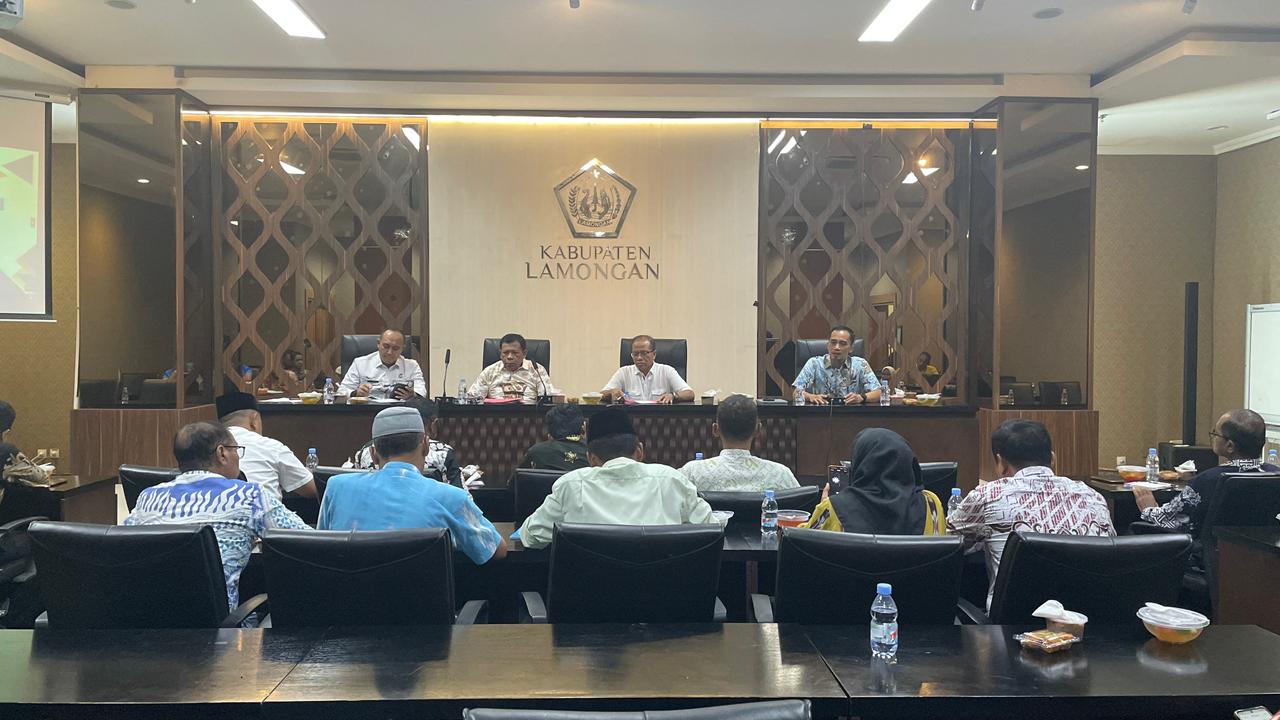 Rapat Koordinasi Sekretaris Kecamatan Se-Kabupaten Lamongan