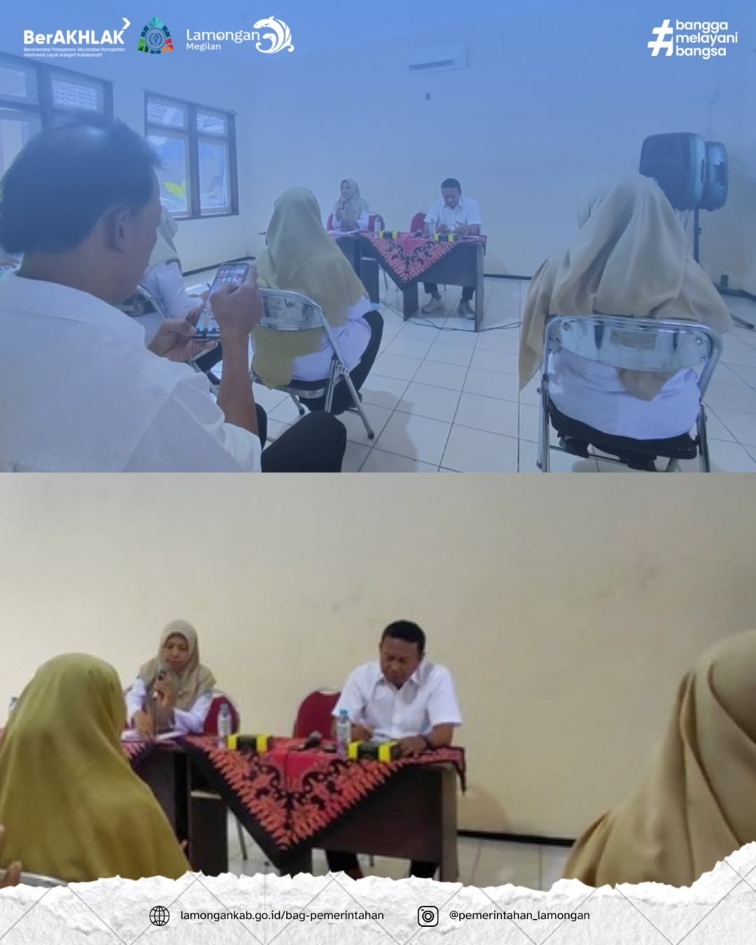 Rapat Koordinasi Persiapan Pengusulan Lahan Sekolah Rakyat Di Kabupaten Lamongan