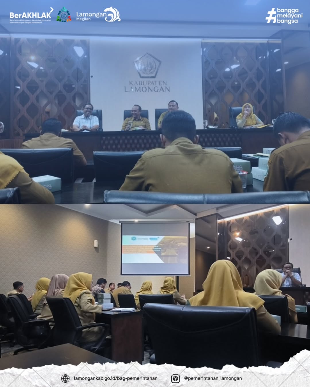 Sosialisasi Peraturan Bupati No.25 Tentang Analisa Standar Belanja Dan Peraturan Bupati No.27 Tentang Harga Standar Pokok Kegiatan Tahun 2026