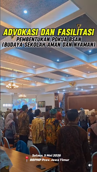 ADVOKASI DAN FASILITASI PEMBENTUKAN POKJA BSAN (BUDAYA SEKOLAH AMAN DAN NYAMAN)