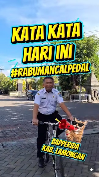 Hari Rabu jadi lebih berwarna karena kita mulai dengan gerakan sehat.