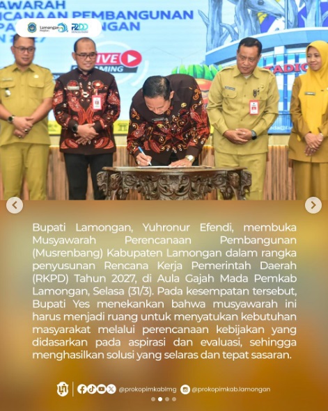 Wujudkan Pembangunan Daerah yang Terarah dan Tepat Sasaran, Bupati Yes Dorong Perencanaan Kebijakan berdasarkan Aspirasi dan Evaluasi