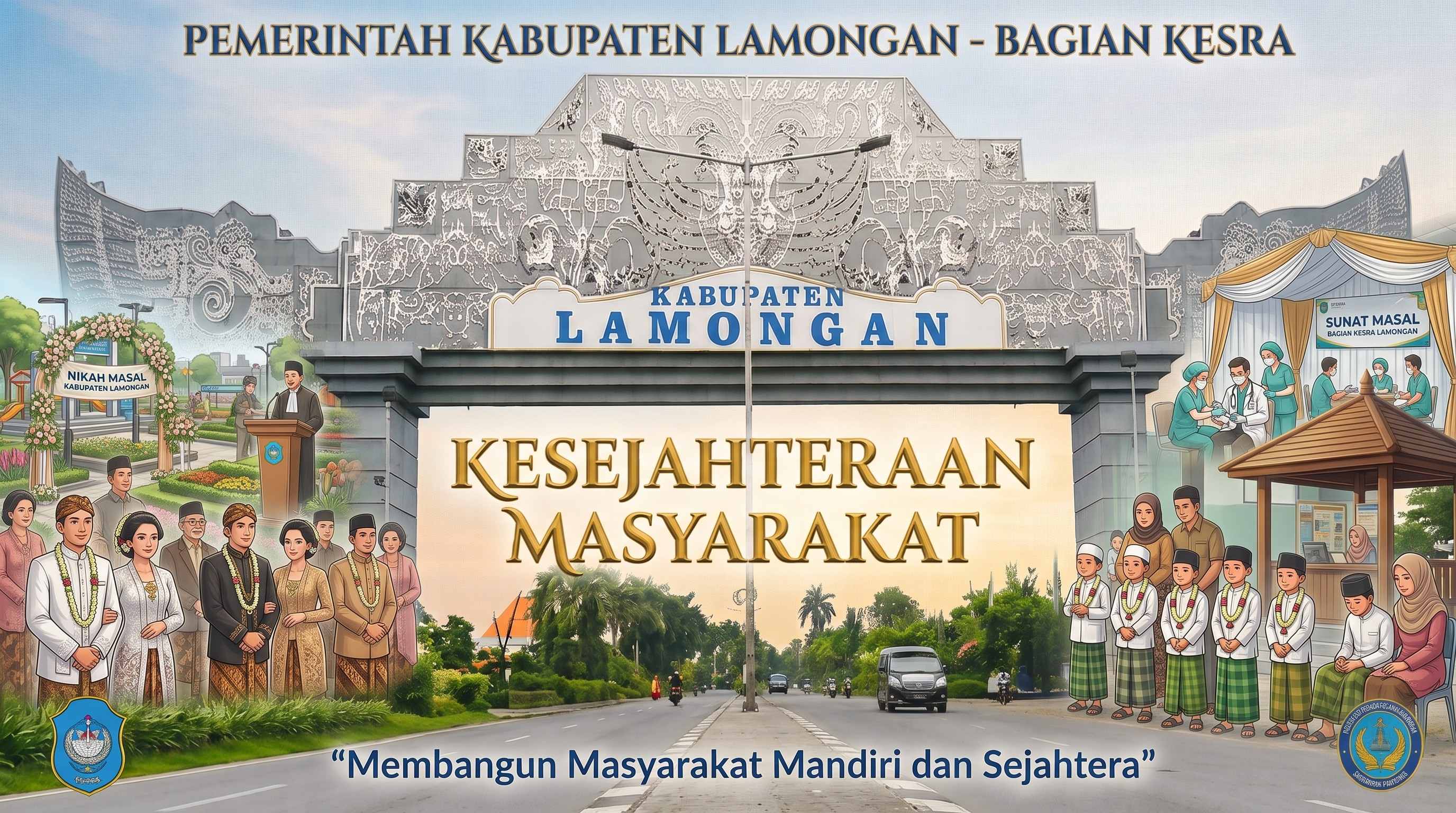 Ilustrasi Kesejahteraan Masyarakat