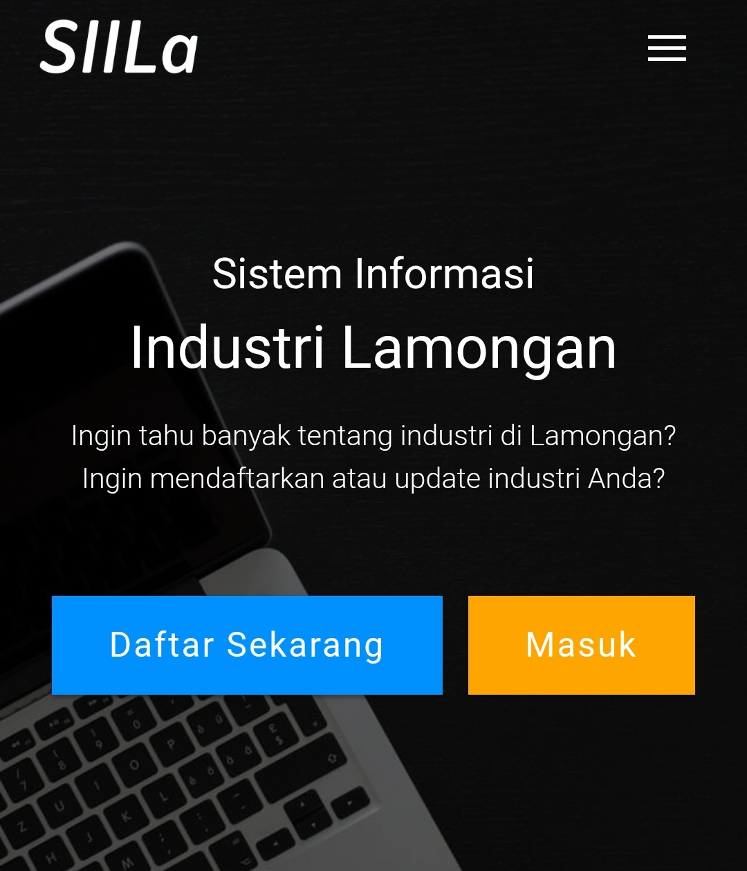 Sistem Informasi Industri Lamongan (SIILa)