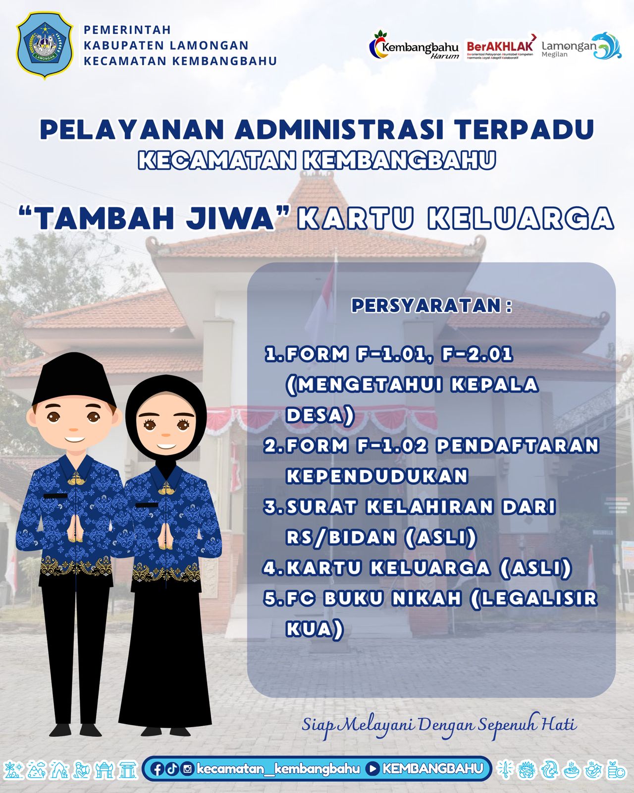 PELAYANAN kARTU kELUARGA "TAMBAH JIWA"