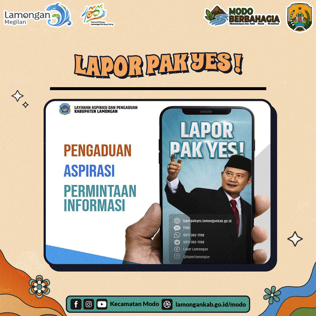 LAPOR PAK YES !