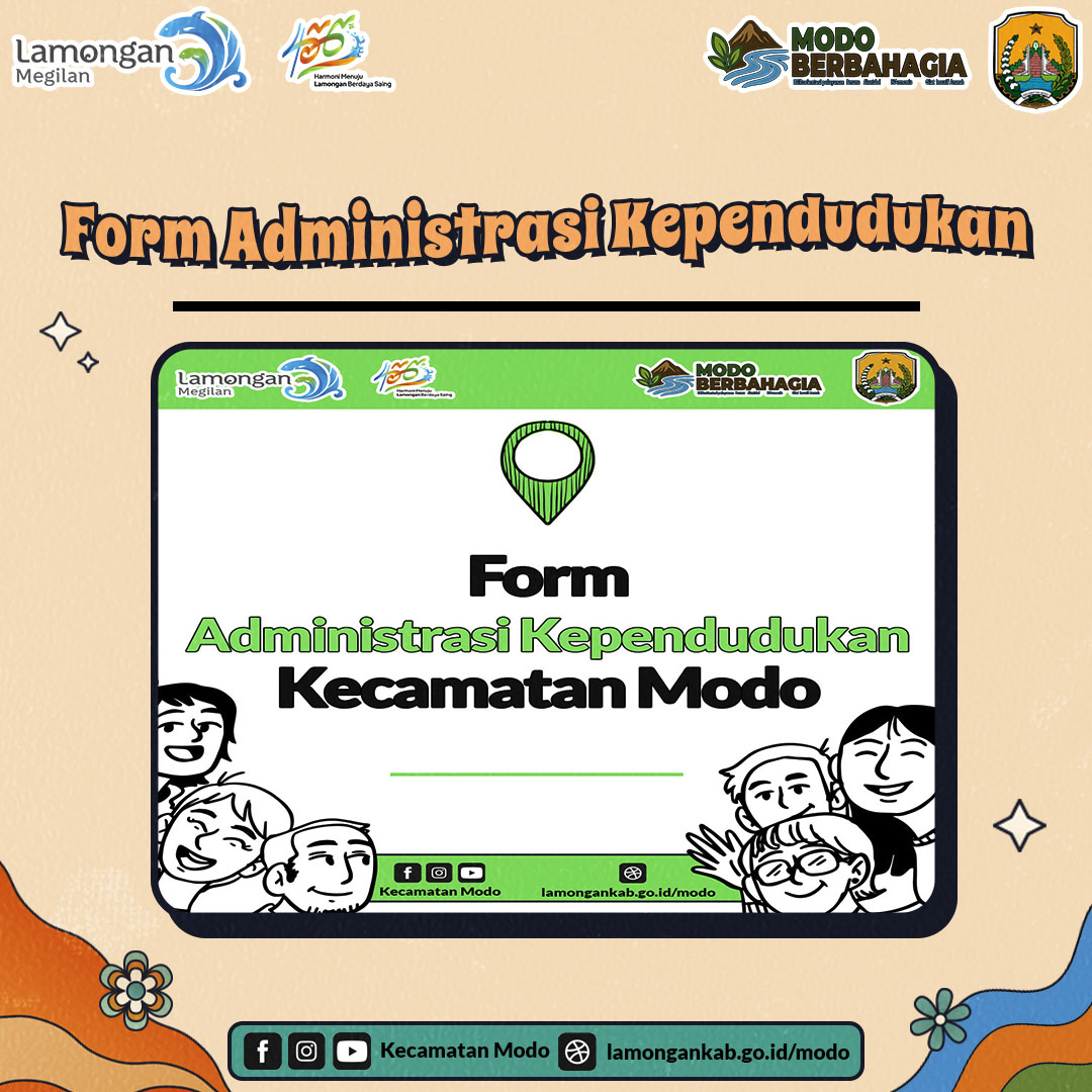FORM ADMINISTRASI KEPENDUDUKAN KECAMATAN MODO