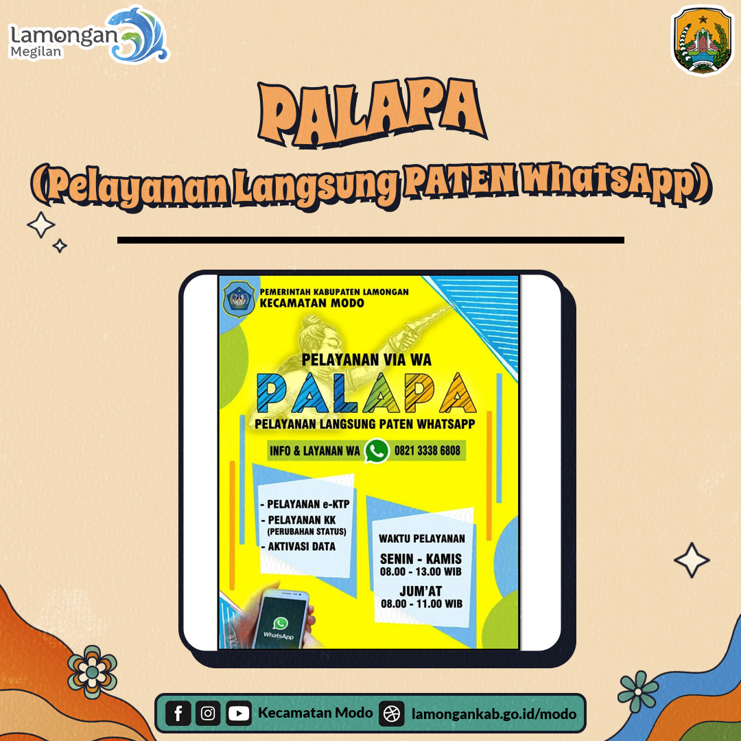 PALAPA (Pelayanan Langsung PATEN Whatsapp)