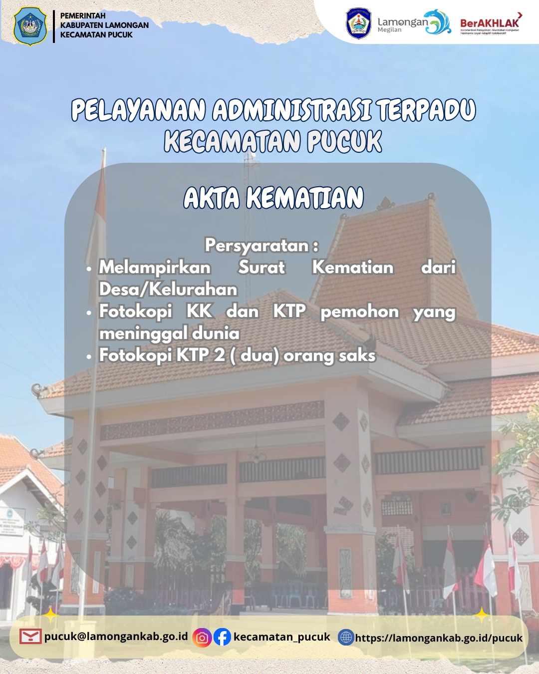 PELAYANAN AKTA KEMATIAN