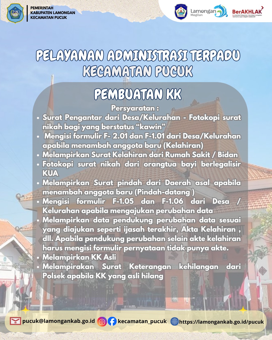 PELAYANAN PEMBUATAN KK