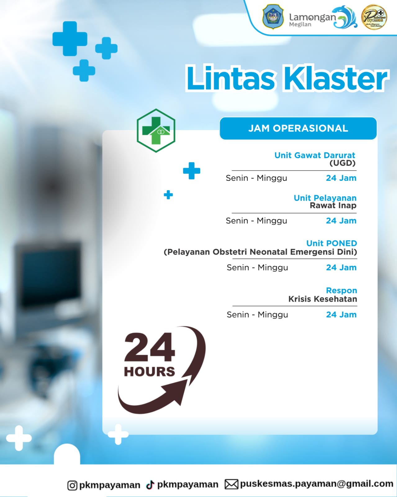 Lintas Klaster (24 jam)