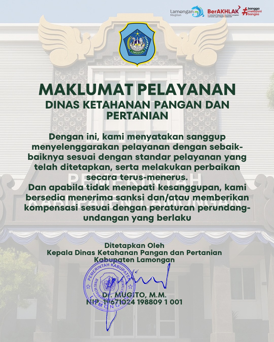 Maklumat Pelayanan