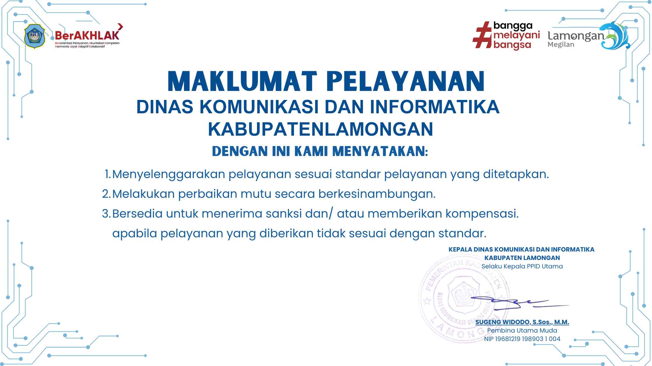 Maklumat Pelayanan