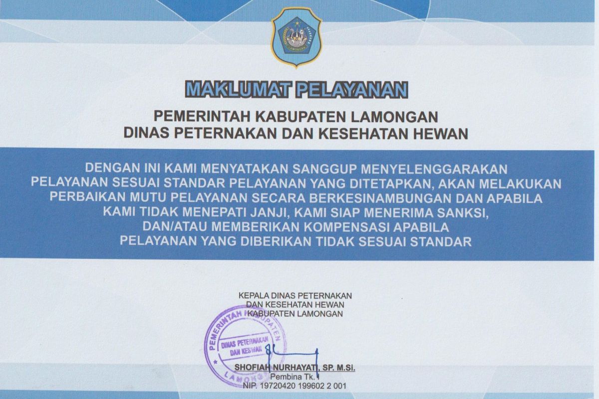 Maklumat Pelayanan