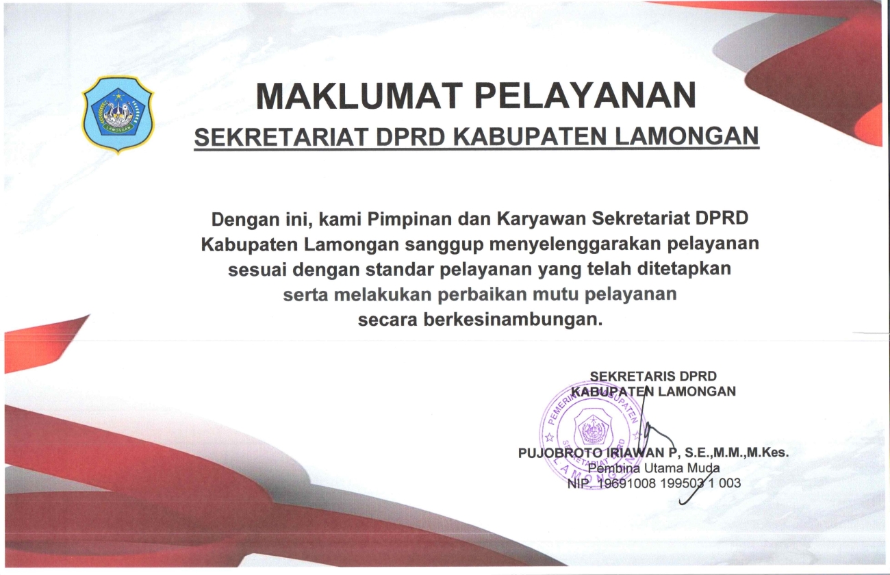 Maklumat Pelayanan