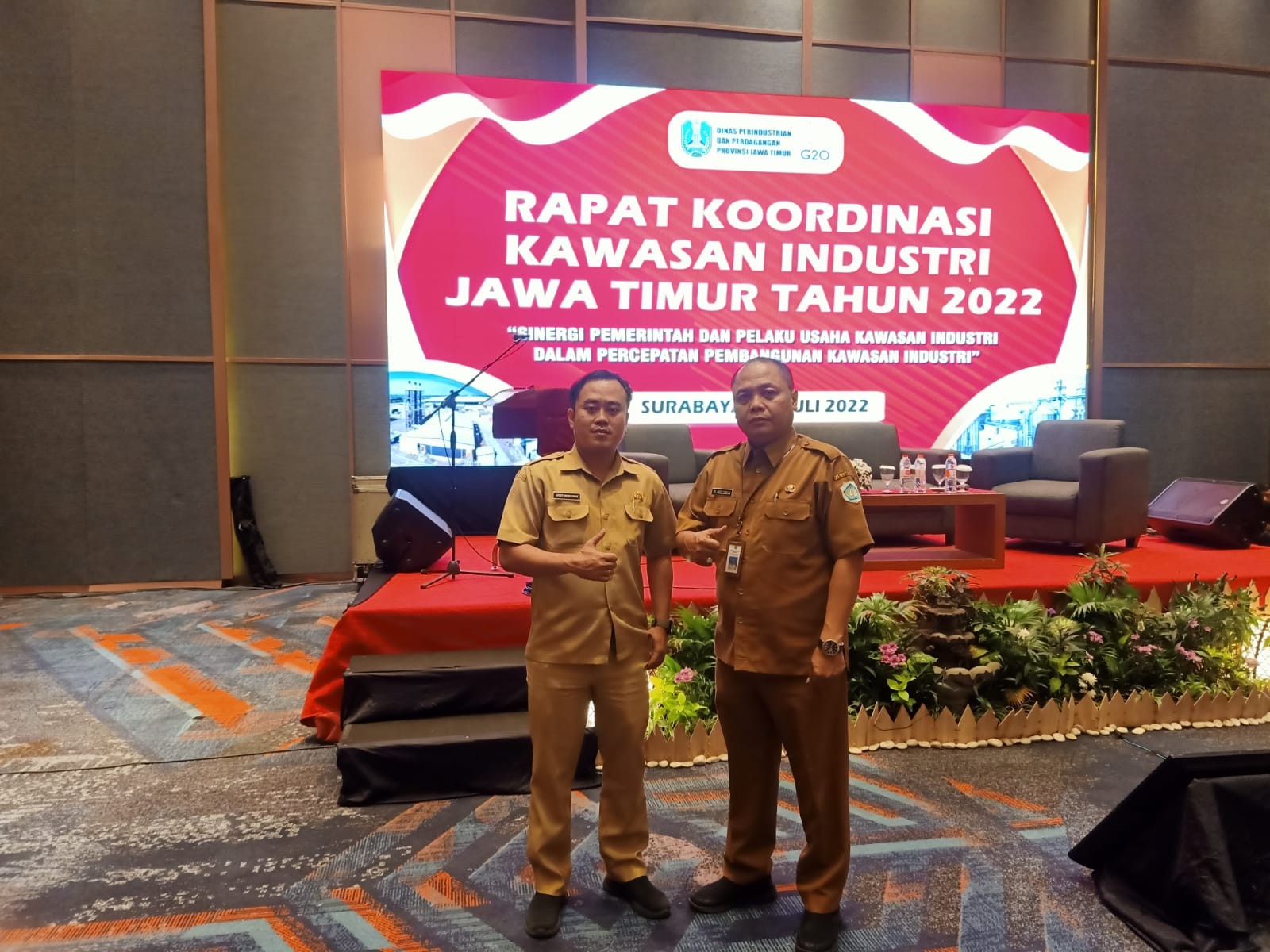 Rapat Koordinasi Kawasan Industri Jawa Timur Tahun 2022